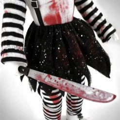 Grosnor Collectible Statues Living Dead Dolls- Limited Edition Resurrection Series Speaking Cuddles Doll With Machete