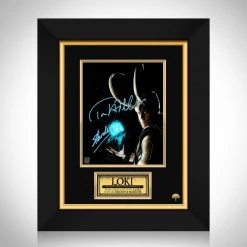 RARE-T Loki Tesseract Photo Limited Signature Edition Studio Licensed Custom Frame Limited Edition Frames