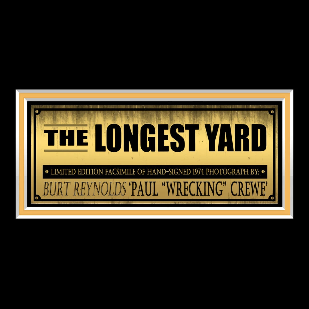 RARE-T Limited Edition Frames The Longest Yard Limited Signature Edition Studio Licensed Photo Custom Frame 4 RARE-T Limited Edition Frames The Longest Yard Limited Signature Edition Studio Licensed Photo Custom Frame