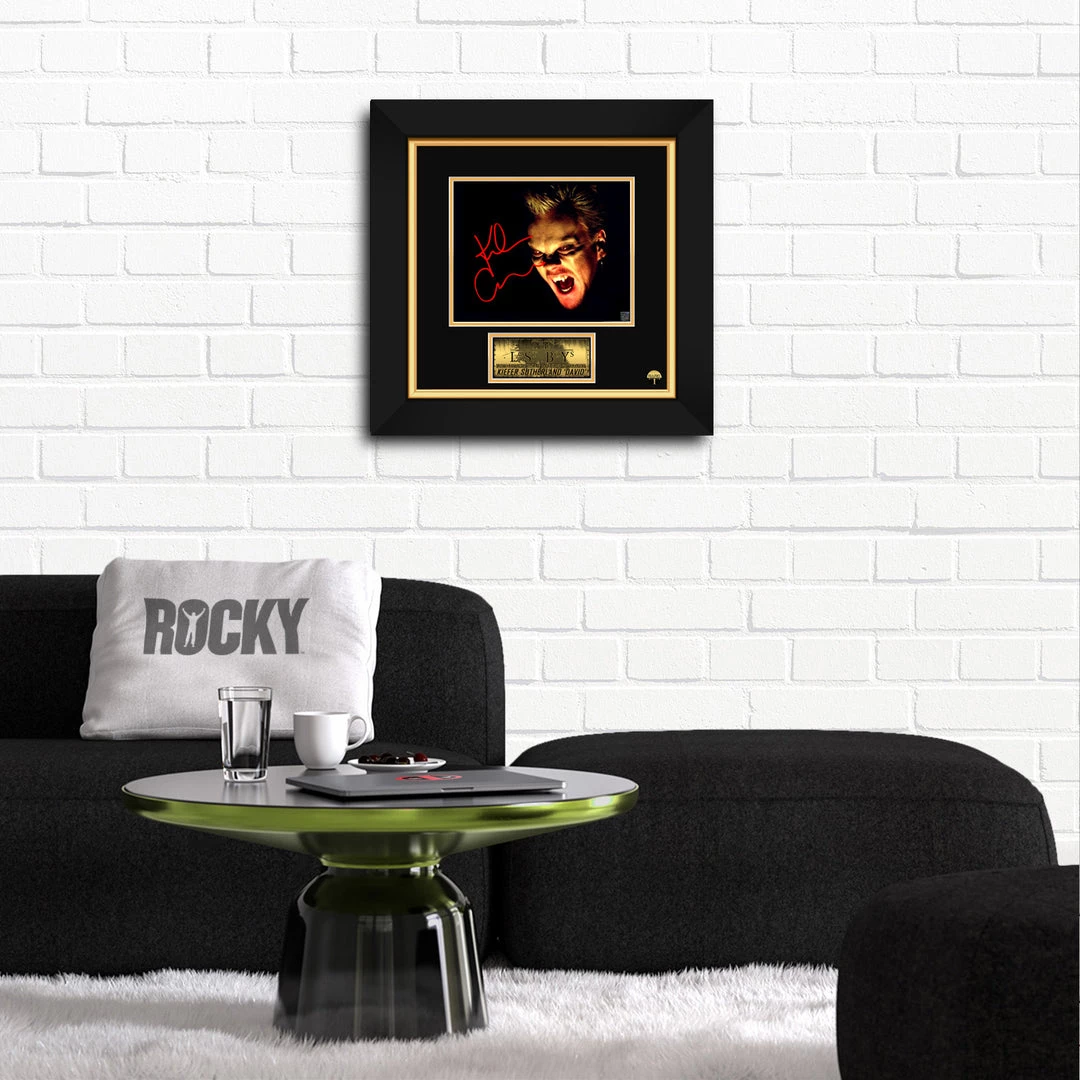 RARE-T The Lost Boys Kiefer Sutherland Photo Limited Signature Edition Licensed Custom Frame Limited Edition Frames 3 RARE-T The Lost Boys Kiefer Sutherland Photo Limited Signature Edition Licensed Custom Frame Limited Edition Frames
