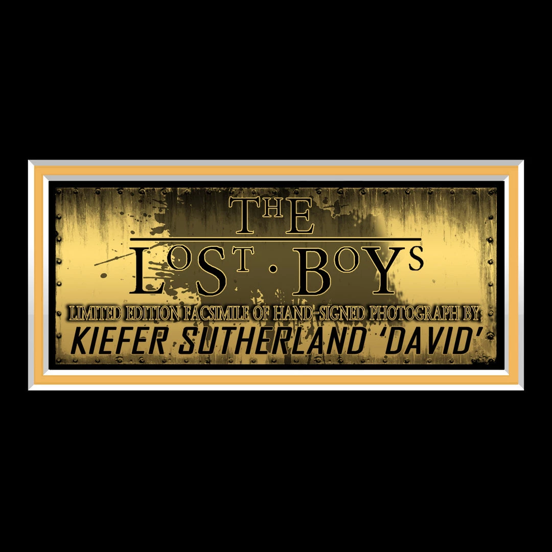 RARE-T The Lost Boys Kiefer Sutherland Photo Limited Signature Edition Licensed Custom Frame Limited Edition Frames 4 RARE-T The Lost Boys Kiefer Sutherland Photo Limited Signature Edition Licensed Custom Frame Limited Edition Frames