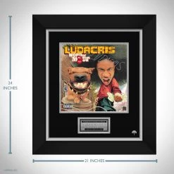 RARE-T Ludacris - Word Of Mouf LP Cover Limited Signature Edition Studio Licensed Custom Frame Limited Edition Frames