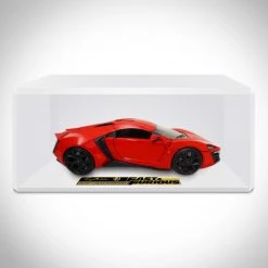 Toy Wonders Ready To Ship! 48 Hour Shipping! Fast & Furious 7 - 2014 Lykan Hypersport Die Cast Car Custom Museum Display
