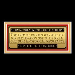 Rare-T Lynyrd Skynyrd -'Live' Limited Collectors' Edition Studio Licensed Gold LP Custom Frame