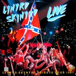 Rare-T Lynyrd Skynyrd -'Live' Limited Collectors' Edition Studio Licensed Gold LP Custom Frame