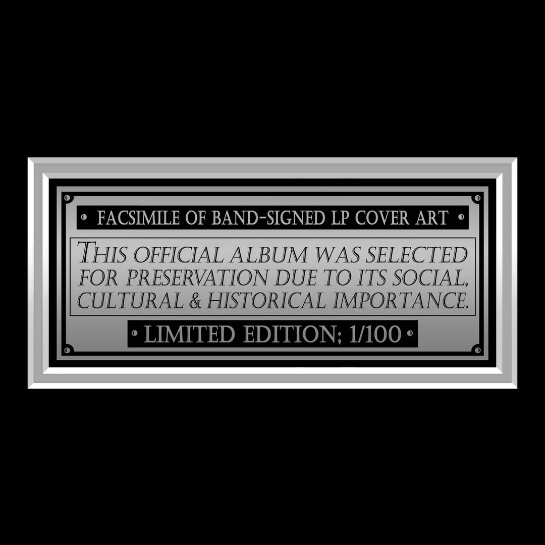 RARE-T Limited Edition Frames Lynyrd Skynyrd Pronounced LŽ?h-'n??rd 'Skin-'n??rd LP Cover Limited Signature Edition Studio Licensed Custom Frame