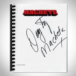 PPC Signed Memorabilia Machete - Beckett Certified Hand-Signed Script By Danny Trejo Custom Frame