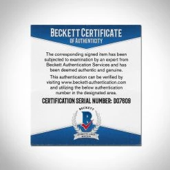 PPC Signed Memorabilia Machete - Beckett Certified Hand-Signed Script By Danny Trejo Custom Frame