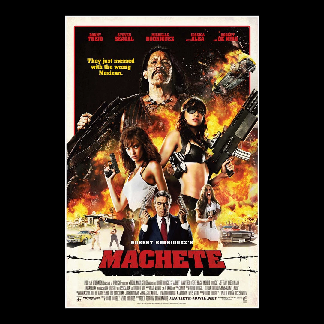 RARE-T Limited Edition Frames Machete Script Limited Signature Edition Studio Licensed Custom Frame 9 RARE-T Limited Edition Frames Machete Script Limited Signature Edition Studio Licensed Custom Frame