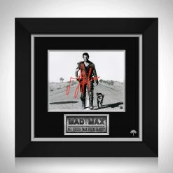 RARE-T Mad Max Mel Gibson Movie Photo Limited Signature Edition Studio Licensed Custom Frame Limited Edition Frames