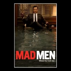 RARE-T Mad Men Script Limited Signature Edition Studio Licensed Custom Frame