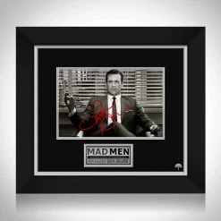 RARE-T Mad Men Don Draper Photo Limited Signature Edition Studio Licensed Custom Frame