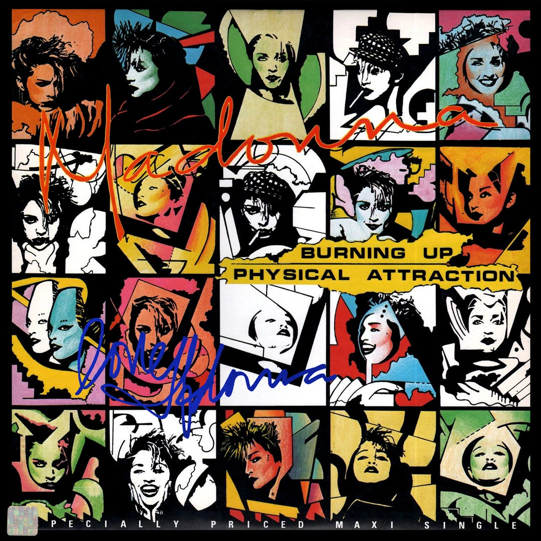 Rare-T Madonna Burning Up Gold LP Limited Signature Edition Studio Licensed Custom Frame Limited Edition Frames 3 Rare-T Madonna Burning Up Gold LP Limited Signature Edition Studio Licensed Custom Frame Limited Edition Frames