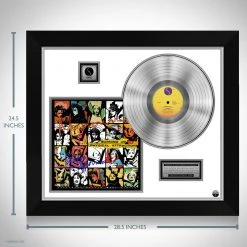 Rare-T Limited Edition Frames Madonna Burning Up Limited Signature Edition Studio Licensed Platinum LP Custom Frame