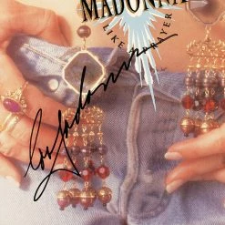 Rare-T Limited Edition Frames Madonna Like A Prayer Limited Signature Edition Studio Licensed Gold LP Custom Frame