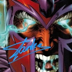 RARE-T Magneto Rex #1 - Stan Lee Limited Signature Edition Comic Book Cover Art Custom Frame