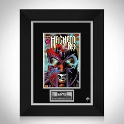 RARE-T Magneto Rex #1 - Stan Lee Limited Signature Edition Comic Book Cover Art Custom Frame