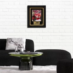 RARE-T Patrick Mahomes Kansas City Chiefs Photo Limited Signature Edition Licensed Custom Frame