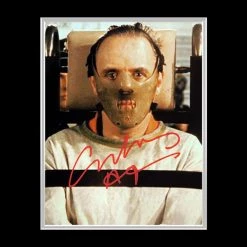 RARE-T Limited Edition Frames The Silence Of The Lambs Hannibal Lecter Photo & Mask Limited Signature Edition Custom Frame