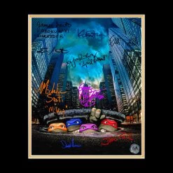 RARE-T Teenage Mutant Ninja Turtles Photo & VHS Limited Signature Edition Studio Licensed Custom Frame 24 RARE-T Teenage Mutant Ninja Turtles Photo & VHS Limited Signature Edition Studio Licensed Custom Frame