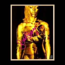 RARE-T James Bond Goldfinger Photo & VHS Limited Signature Edition Studio Licensed Custom Frame Limited Edition Frames