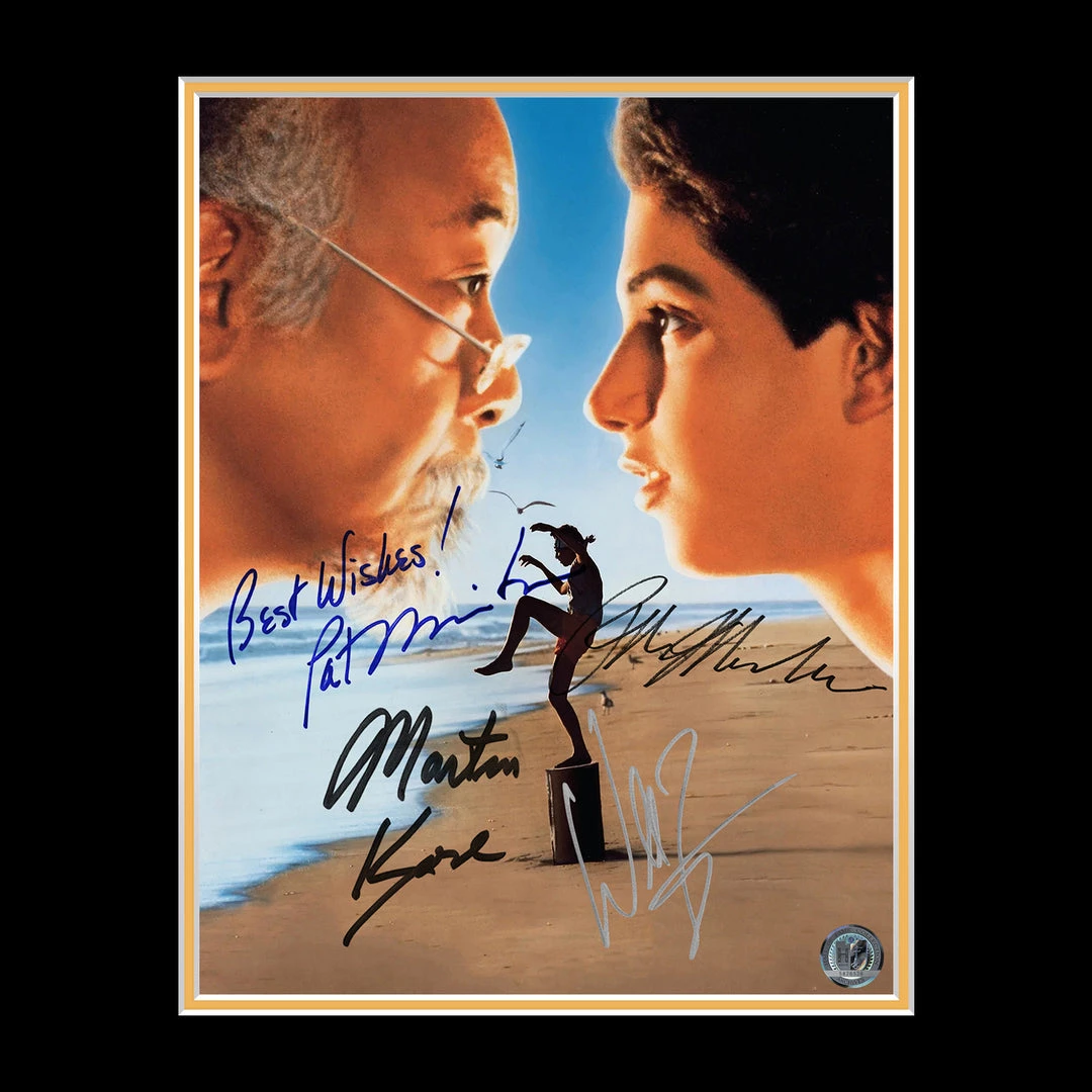 RARE-T The Karate Kid Photo & VHS Limited Signature Edition Studio Licensed Custom Frame NEW 8 RARE-T The Karate Kid Photo & VHS Limited Signature Edition Studio Licensed Custom Frame NEW