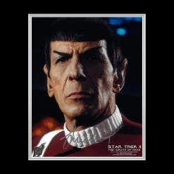 RARE-T Star Trek Wrath Of Kahn - Spock Photo Limited Signature Edition Studio Licensed Custom Frame Limited Edition Frames 14 RARE-T Star Trek Wrath Of Kahn - Spock Photo Limited Signature Edition Studio Licensed Custom Frame Limited Edition Frames