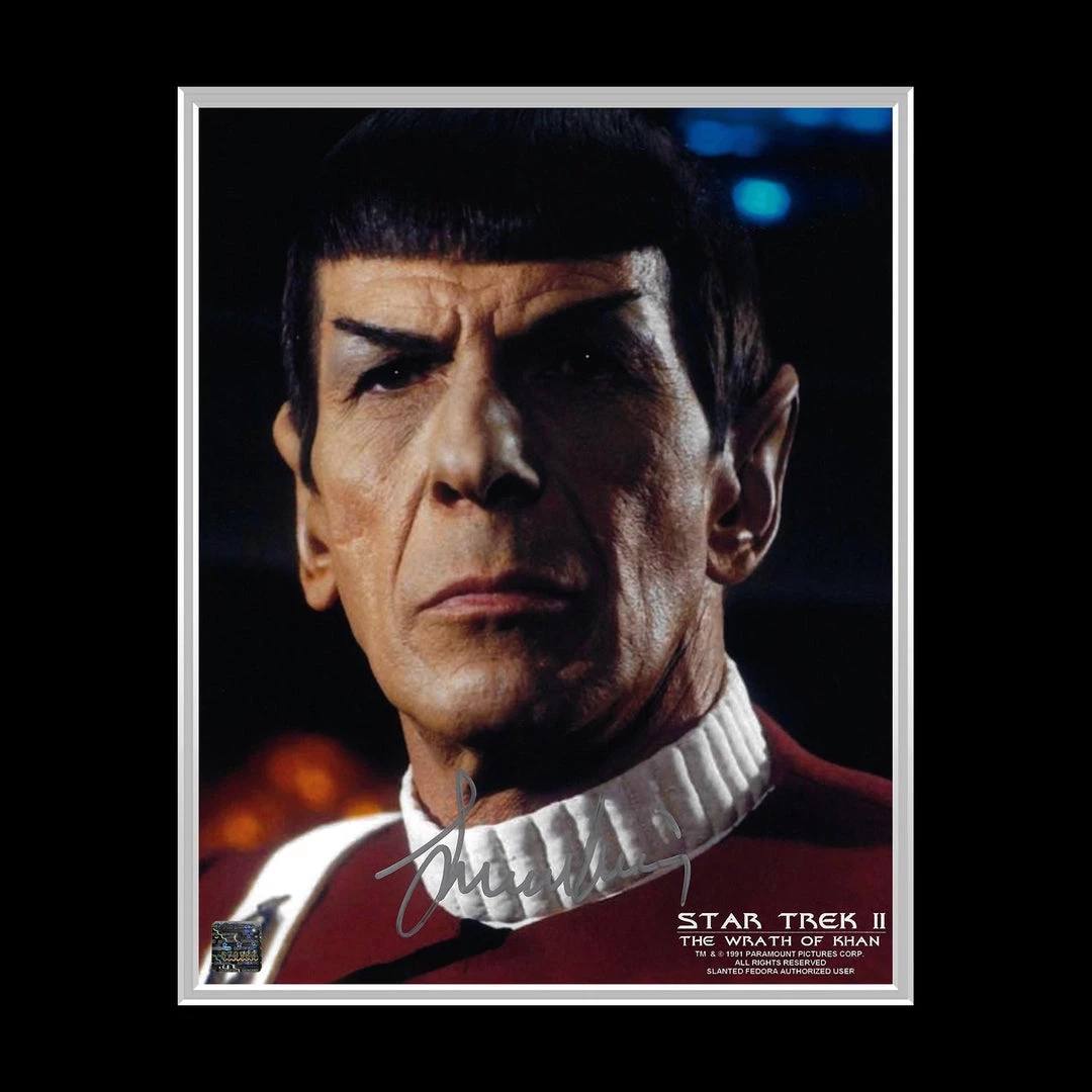 RARE-T Star Trek Wrath Of Kahn - Spock Photo Limited Signature Edition Studio Licensed Custom Frame Limited Edition Frames 6 RARE-T Star Trek Wrath Of Kahn - Spock Photo Limited Signature Edition Studio Licensed Custom Frame Limited Edition Frames