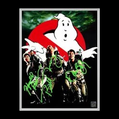 RARE-T Ghostbusters Photo & VHS Limited Signature Edition Studio Licensed Custom Frame Limited Edition Frames