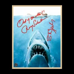 RARE-T Limited Edition Frames Jaws Photo & VHS Limited Signature Edition Studio Licensed Custom Frame