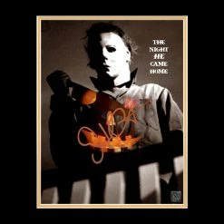 RARE-T Halloween (1978) Photo & VHS Limited Signature Edition Studio Licensed Custom Frame