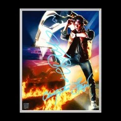 RARE-T Limited Edition Frames Back To The Future Photo & VHS Limited Signature Edition Studio Licensed Custom Frame