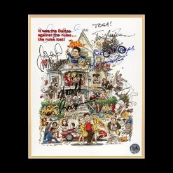 RARE-T National Lampoon's Animal House Photo & VHS Limited Signature Edition Studio Licensed Custom Frame