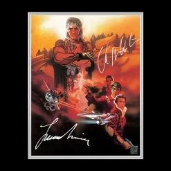 RARE-T Limited Edition Frames Star Trek II: The Wrath Of Khan Photo & VHS Limited Signature Edition Studio Licensed Custom Frame