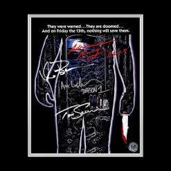 RARE-T Friday The 13th Photo & VHS Limited Signature Edition Studio Licensed Custom Frame NEW