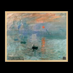 RARE-T Claude Monet Limited Signature Edition Studio Licensed Photo Custom Frame Limited Edition Frames