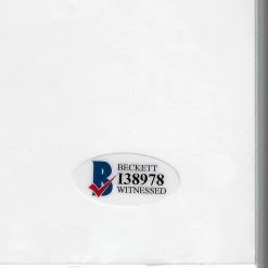 PPC Major League - Beckett Witnessed Certified Hand-Signed Script By Charlie Sheen Custom Frame