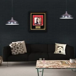 RARE-T Malcolm X Message To The Grass Roots Limited Signature Edition Studio Licensed LP Cover Custom Frame