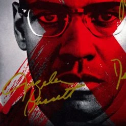 RARE-T Malcolm X Script Limited Signature Edition Studio Licensed Custom Frame Limited Edition Frames