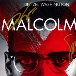 RARE-T Malcolm X Script Limited Signature Edition Studio Licensed Custom Frame Limited Edition Frames