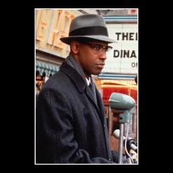 RARE-T Malcolm X Script Limited Signature Edition Studio Licensed Custom Frame Limited Edition Frames