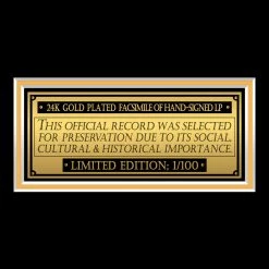RARE-T Malcolm X Message To The Grass Roots Limited Signature Edition Studio Licensed Gold LP Custom Frame Limited Edition Frames