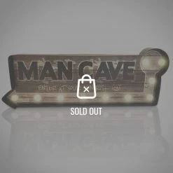 Decor L'Autre Sens Man-Cave Marquee Lighted Sign Barware & Signs