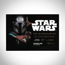 Grosnor Star Wars 1/2 Scale Mandalorian Limited Edition Bust Ready To Ship! 48 Hour Shipping! 17 Grosnor Star Wars 1/2 Scale Mandalorian Limited Edition Bust Ready To Ship! 48 Hour Shipping!