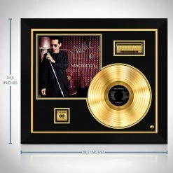 RARE-T Marc Anthony - Self Titled Gold LP Limited Signature Edition Studio Licensed Custom Frame