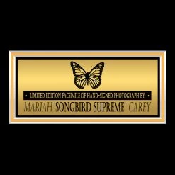 RARE-T Mariah Carey Limited Signature Edition Studio Licensed Photo Custom Frame Limited Edition Frames 11 RARE-T Mariah Carey Limited Signature Edition Studio Licensed Photo Custom Frame Limited Edition Frames