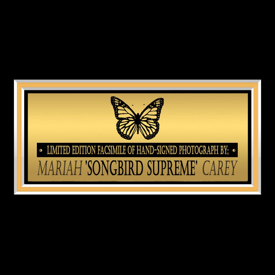 RARE-T Mariah Carey Limited Signature Edition Studio Licensed Photo Custom Frame Limited Edition Frames 6 RARE-T Mariah Carey Limited Signature Edition Studio Licensed Photo Custom Frame Limited Edition Frames