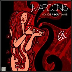 RARE-T Maroon 5 Songs About Jane - Limited Signature Edition Studio Licensed Gold LP Custom Frame