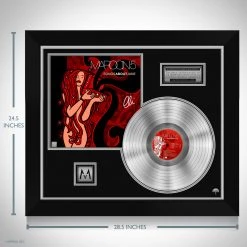 RARE-T Maroon 5 Songs About Jane - Limited Signature Edition Studio Licensed Platinum LP Custom Frame Limited Edition Frames