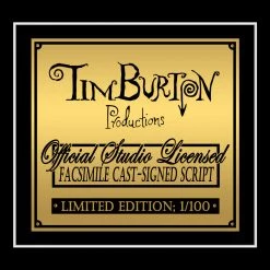 RARE-T Mars Attacks! Script Limited Signature Edition Studio Licensed Custom Frame 23 RARE-T Mars Attacks! Script Limited Signature Edition Studio Licensed Custom Frame